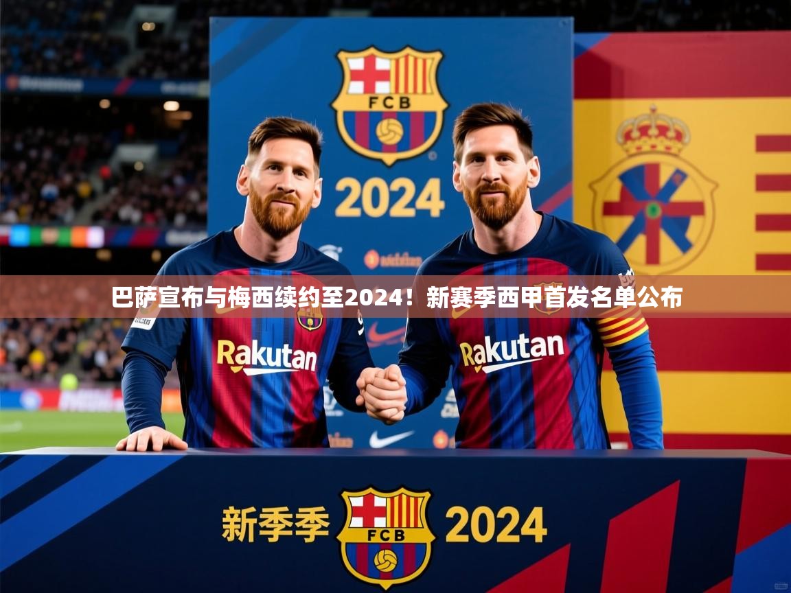2025开云体育在线观看巴萨宣布与梅西续约至2024!新赛季西甲首发名单公布  第1张
