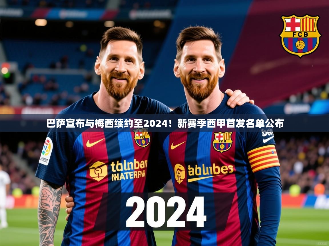 2025开云体育在线观看巴萨宣布与梅西续约至2024!新赛季西甲首发名单公布  第3张