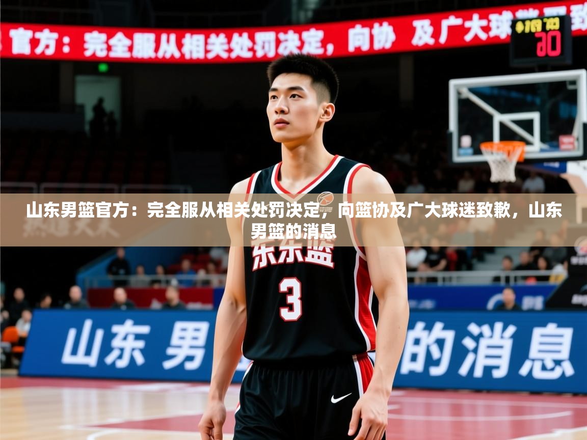 2025开云体育入口注册山东男篮官方：完全服从相关处罚决定，向篮协及广大球迷致歉，山东男篮的消息