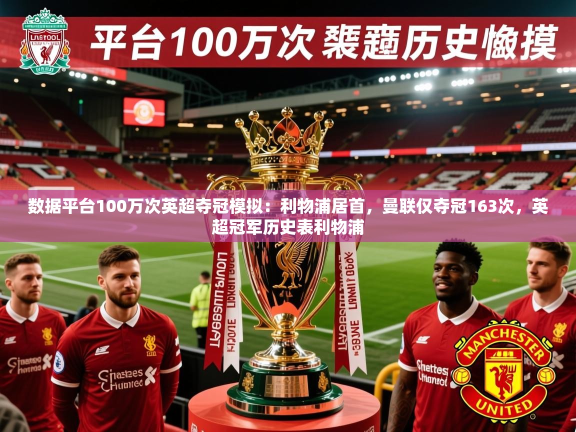 2025开云直播体育在线数据平台100万次英超夺冠模拟：利物浦居首，曼联仅夺冠163次，英超冠军历史表利物浦  第1张
